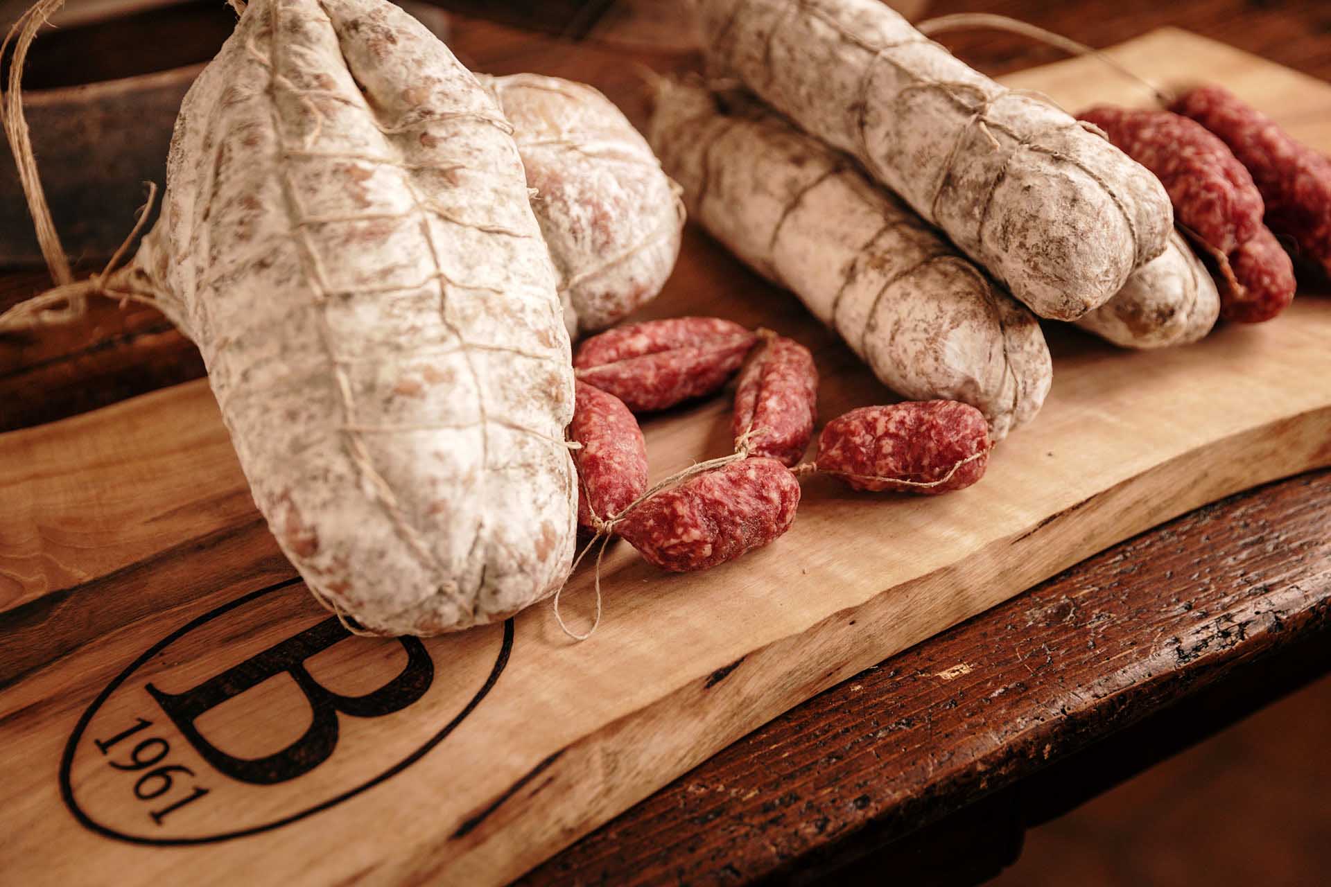 Mortadella di fegato Macelleria Salumeria Beccalli Lecco